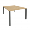 Onix Рабочая станция на П-образном м/к O.MP-D.RS-2.2.8 Тиквуд Светлый/Металл Антрацит 1180*1635*750
