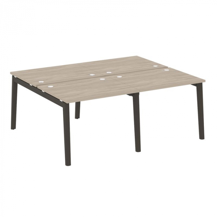 Onix Wood Рабочая станция OW.D.RS-4.1.8 Дуб Аттик/Дуб Темный/Металл Антрацит 1960*1635*750