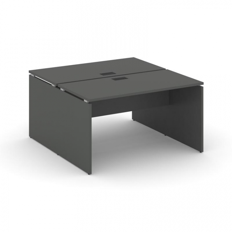 Style Project Рабочая станция 2-х сторон. SN-D.DRS-022 Антрацит/Черная Заглушка 1180*1632*750