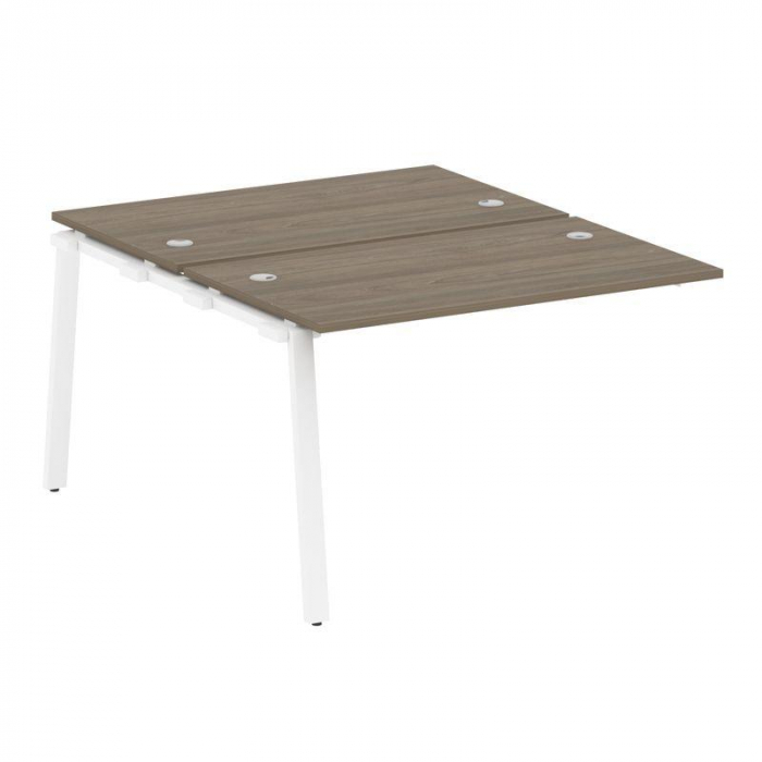 Metal System Проходной элемент рабочей станции на А-образном м/к БА.ПРС-СП-2.2 Вяз Благородный/Метал