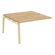 Onix Wood Наборный эл. раб. станции OW.2.NRS-3.7 Тиквуд Светлый/Дуб Светлый/Металл Белый 1380*1475*7