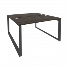 Onix Рабочая станция на О-образном м/к O.MO-D.RS-2.3.7 Дуб Мали/Металл Антрацит 1380*1475*750