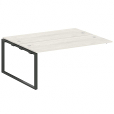 Metal System Проходной элемент рабочей станции на О-образном м/к БО.ПРС-СП-2.5 Дуб Наварра/Металл Ан