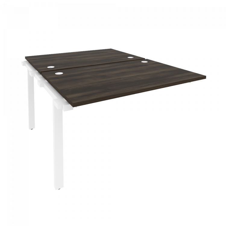 Onix Наборный элемент рабочей станции на м/к O.M-2.NRS-2.8 Дуб Мали/Металл Белый 1180*1635*750