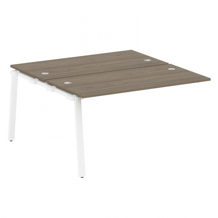 Metal System Проходной элемент рабочей станции на А-образном м/к БА.ПРС-СП-2.3 Вяз Благородный/Метал