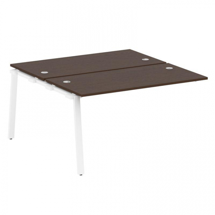 Metal System Проходной элемент рабочей станции на А-образном м/к БА.ПРС-СП-2.3 Венге Цаво/Металл Бел