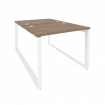 Onix Рабочая станция на О-образном м/к O.MO-D.RS-2.1.7 Дуб Аризона/Металл Белый 980*1475*750