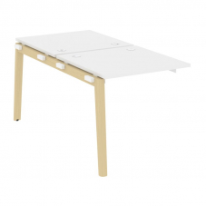 Onix Wood Наборный эл. раб. станции OW.2.NRS-0.8 Белый Бриллиант/Дуб Светлый/Металл Белый 780*1635*7