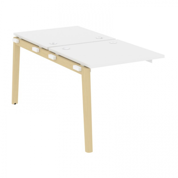 Onix Wood Наборный эл. раб. станции OW.2.NRS-0.8 Белый Бриллиант/Дуб Светлый/Металл Белый 780*1635*7