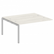 Metal System Quattro Проходной элемент рабочей станции на П-образном м/к 50БП.ПРС-СП-2.4 Дуб Наварра