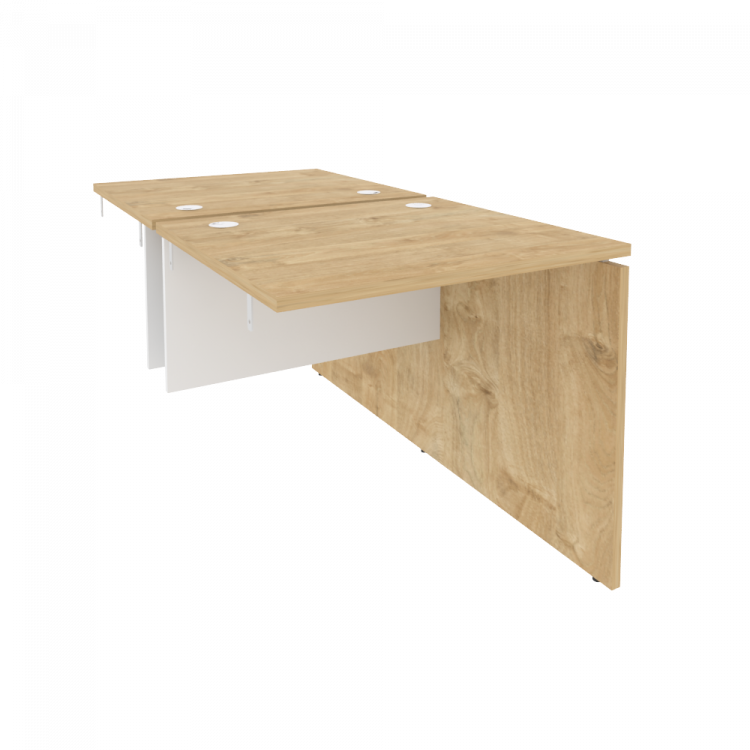 Onix Наборный элемент рабочей станции O.2.NRS-0.7 Тиквуд Светлый/Белый Бриллиант 780*1475*750