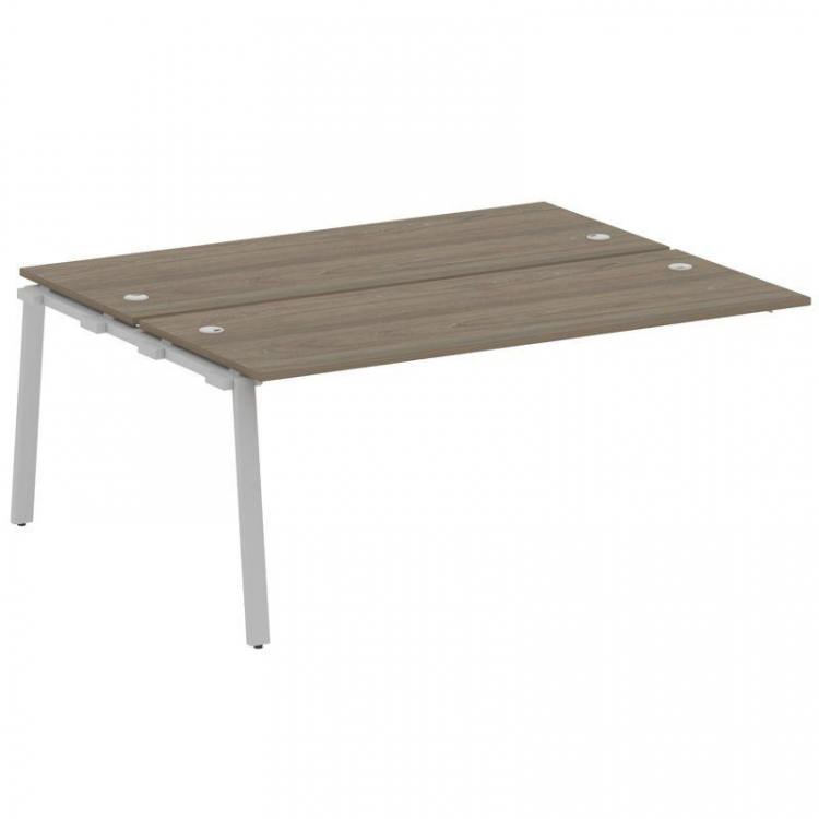 Metal System Проходной элемент рабочей станции на А-образном м/к БА.ПРС-СП-2.5 Вяз Благородный/Метал