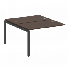 Metal System Quattro Проходной элемент рабочей станции на П-образном м/к 50БП.ПРС-СП-2.2 Венге Цаво/