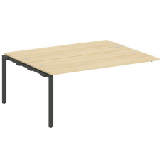 Metal System Проходной элемент рабочей станции на П-образном м/к БП.ПРС-СП-2.5 Акация Лорка/Металл А