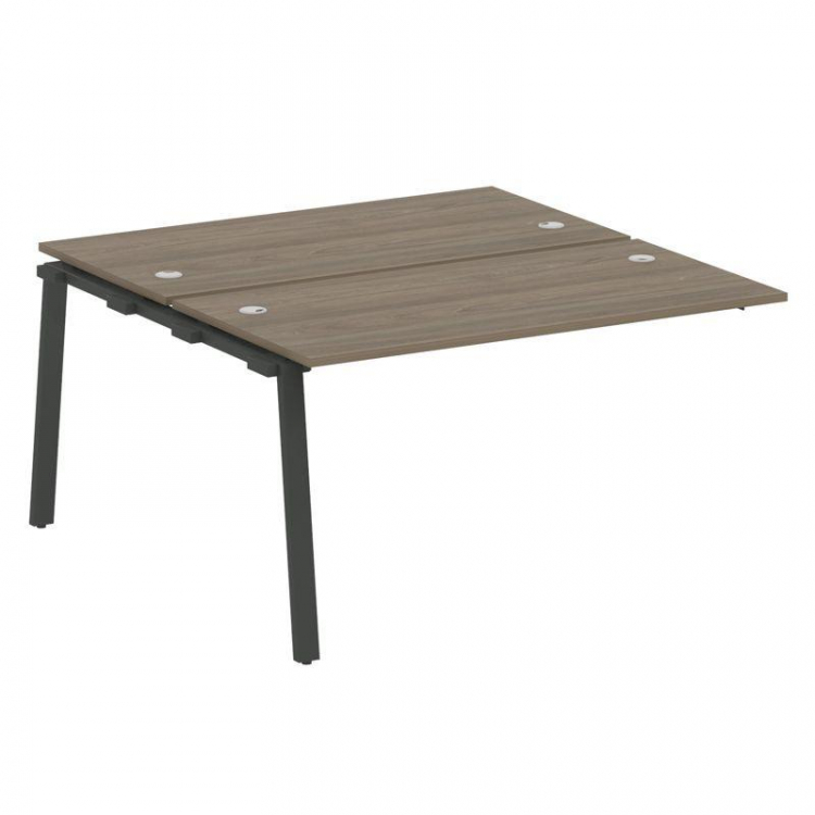 Metal System Проходной элемент рабочей станции на А-образном м/к БА.ПРС-СП-2.3 Вяз Благородный/Метал