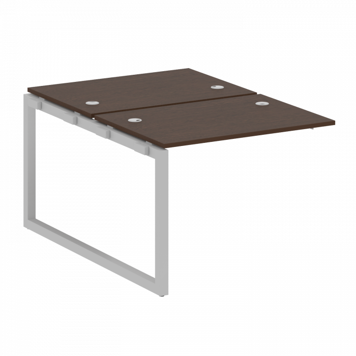 Метал Систем Куатро Проходной элемент рабочей станции на О-образном м/к 50БО.ПРС-СП-2.1 Венге Цаво/М