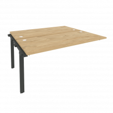 Onix Наборный элемент рабочей станции на м/к O.M-2.NRS-4.7 Тиквуд Светлый/Металл Антрацит 1580*1475*