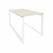 Onix Рабочая станция на О-образном м/к O.MO-D.RS-2.0.7 Денвер Светлый/Металл Белый 780*1475*750