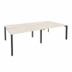 Onix Рабочая станция на П-образном м/к O.MP-D.RS-4.3.7 Денвер Светлый/Металл Антрацит 2760*1475*750