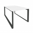 Onix Рабочая станция на О-образном м/к O.MO-D.RS-2.1.8 Белый Бриллиант/Металл Антрацит 980*1635*750