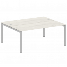 Metal System Quattro Рабочая станция на П-образном м/к 50БП.РАС-СП-2.5 Дуб Наварра/Металл Серый 1800