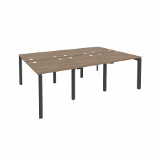 Onix Рабочая станция на П-образном м/к O.MP-D.RS-6.0.8 Дуб Аризона/Металл Антрацит 2340*1635*750