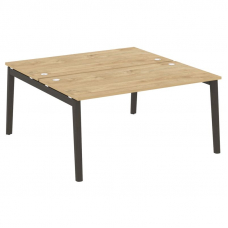 Onix Wood Рабочая станция OW.D.RS-2.4.8 Тиквуд Светлый/Дуб Темный/Металл Антрацит 1580*1635*750