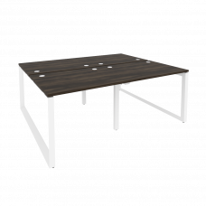 Onix Рабочая станция на О-образном м/к O.MO-D.RS-4.1.8 Дуб Мали/Металл Белый 1960*1635*750