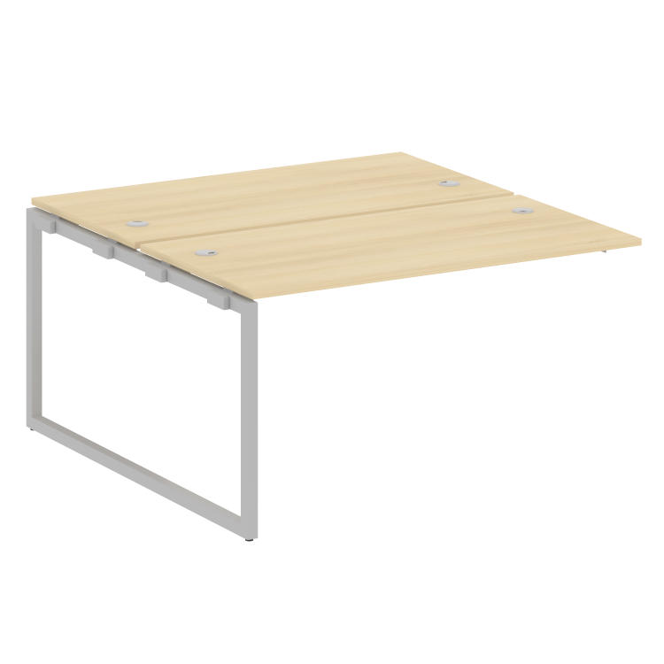 Metal System Quattro Проходной элемент рабочей станции на О-образном м/к 40БО.ПРС-СП-2.3 Акация Лорк