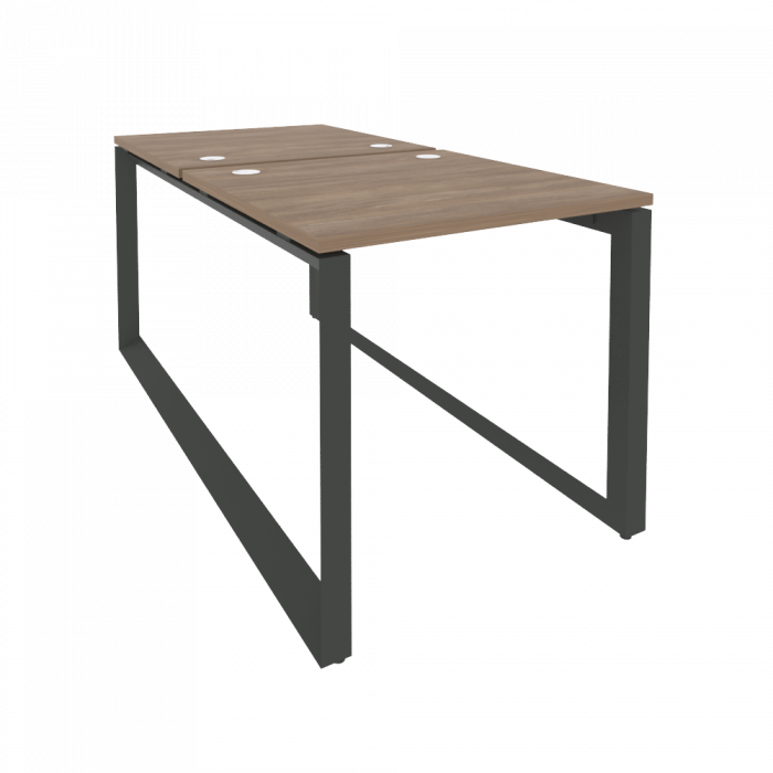 Onix Рабочая станция на О-образном м/к O.MO-D.RS-2.0.8 Дуб Аризона/Металл Антрацит 780*1635*750