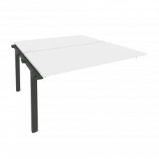 Onix Наборный элемент рабочей станции на м/к O.M-2.NRS-3.8 Белый Бриллиант/Металл Антрацит 1380*1635