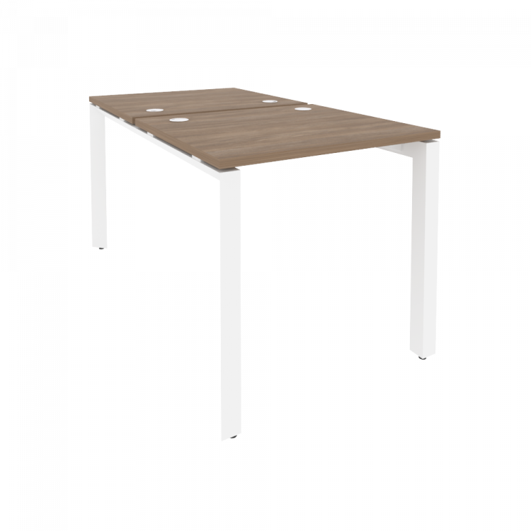 Onix Рабочая станция на П-образном м/к O.MP-D.RS-2.0.7 Дуб Аризона/Металл Белый 780*1475*750