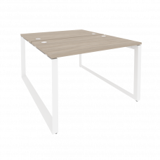 Onix Рабочая станция на О-образном м/к O.MO-D.RS-2.2.7 Дуб Аттик/Металл Белый 1180*1475*750
