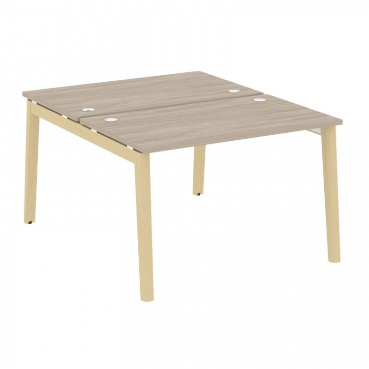 Onix Wood Рабочая станция OW.D.RS-2.2.7 Дуб Аттик/Дуб Светлый/Металл Белый 1180*1475*750