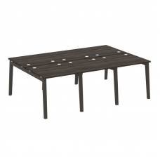 Onix Wood Рабочая станция OW.D.RS-6.0.8 Дуб Мали/Дуб Темный/Металл Антрацит 2340*1635*750