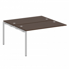 Metal System Quattro Проходной элемент рабочей станции на П-образном м/к 40БП.ПРС-СП-2.3 Венге Цаво/