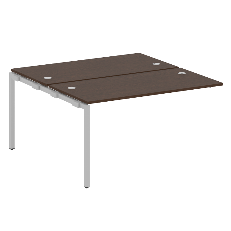 Metal System Quattro Проходной элемент рабочей станции на П-образном м/к 40БП.ПРС-СП-2.3 Венге Цаво/