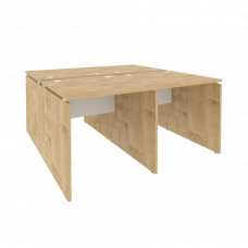 Onix Рабочая станция O.D.RS-4.0.8 Тиквуд Светлый/Белый Бриллиант 1560*1635*750