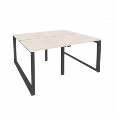 Onix Рабочая станция на О-образном м/к O.MO-D.RS-4.0.7 Денвер Светлый/Металл Антрацит 1560*1475*750