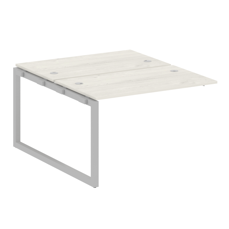 Metal System Quattro Проходной элемент рабочей станции на О-образном м/к 50БО.ПРС-СП-2.2 Дуб Наварра