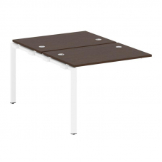 Metal System Проходной элемент рабочей станции на П-образном м/к БП.ПРС-СП-2.1 Венге Цаво/Металл Бел