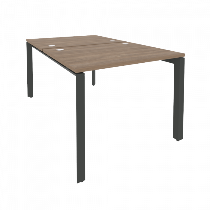 Onix Рабочая станция на П-образном м/к O.MP-D.RS-2.1.8 Дуб Аризона/Металл Антрацит 980*1635*750