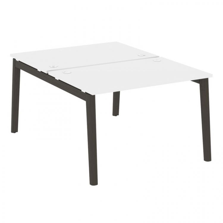 Onix Wood Рабочая станция OW.D.RS-2.2.8 Белый Бриллиант/Дуб Темный/Металл Антрацит 1180*1635*750