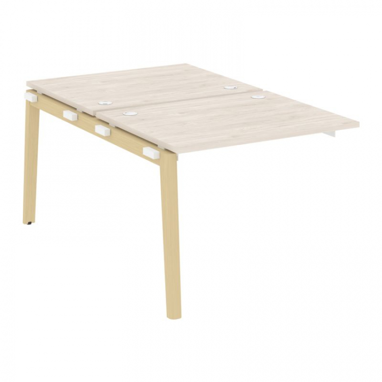 Onix Wood Наборный эл. раб. станции OW.2.NRS-1.8 Денвер Светлый/Дуб Светлый/Металл Белый 980*1635*75