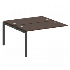 Metal System Quattro Проходной элемент рабочей станции на П-образном м/к 50БП.ПРС-СП-2.3 Венге Цаво/