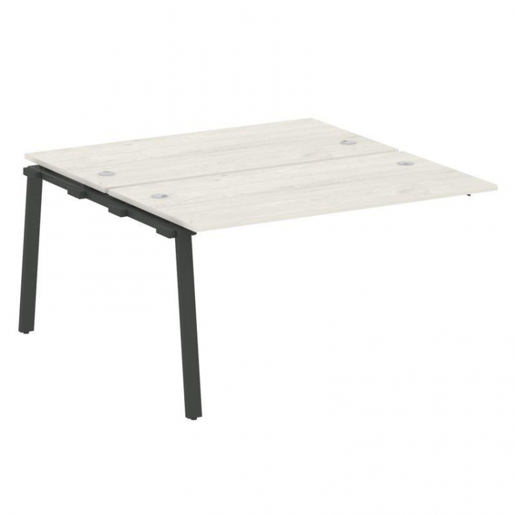 Metal System Проходной элемент рабочей станции на А-образном м/к БА.ПРС-СП-2.3 Дуб Наварра/Металл Ан