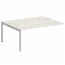 Metal System Quattro Проходной элемент рабочей станции на П-образном м/к 50БП.ПРС-СП-2.5 Дуб Наварра