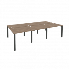 Onix Рабочая станция на П-образном м/к O.MP-D.RS-6.1.8 Дуб Аризона/Металл Антрацит 2940*1635*750