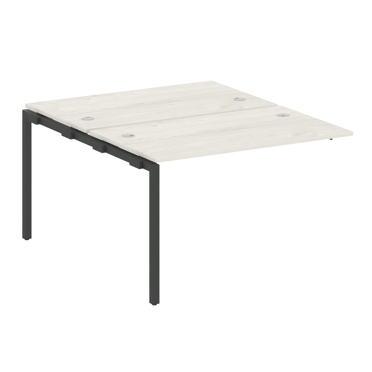 Metal System Quattro Проходной элемент рабочей станции на П-образном м/к 40БП.ПРС-СП-2.2 Дуб Наварра