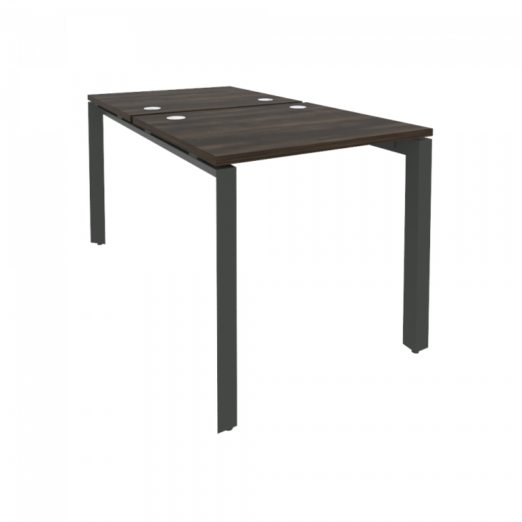 Onix Рабочая станция на П-образном м/к O.MP-D.RS-2.0.7 Дуб Мали/Металл Антрацит 780*1475*750